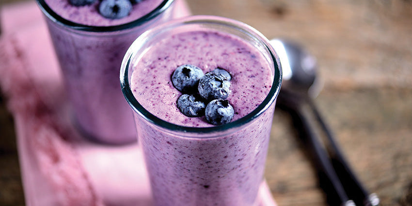 Keto Blueberry & Avocado Smoothie