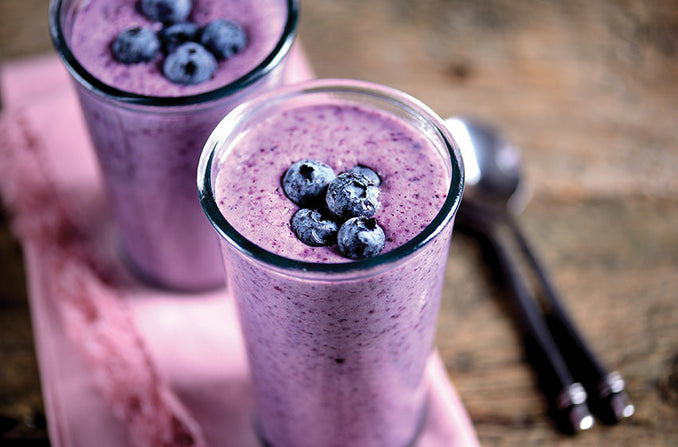 Keto Blueberry & Avocado Smoothie